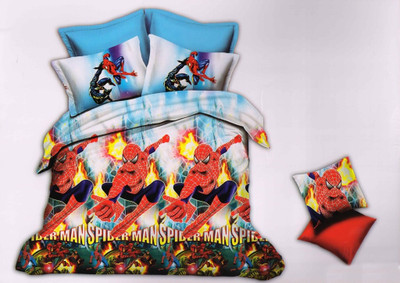 40% OFF on Zigma Collections Cotton Abstract Queen sized Double Bedsheet