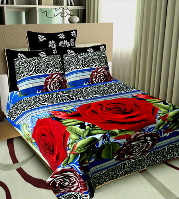 78% OFF on Shopgrab Cotton Floral Double Bedsheet 1 Bed Sheet with 2 Pillow Cover, Multicolor 78% OFF on Shopgrab Cotton Floral Double Bedsheet 1 Bed Sheet with 2 Pillow Cover, Multicolor