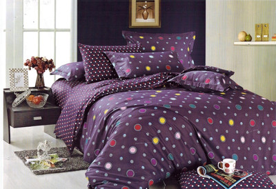 31% OFF on Enfin Homes Cotton Printed Double Bedsheet 1 Bedsheet, 2 Pillow Covers, Blue