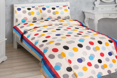 71% OFF on Ahmedabad Cotton Cotton Geometric Single Bedsheet 1 Single Bedsheet, 1 Pillow Cover, Multicolor 71% OFF on Ahmedabad Cotton Cotton Geometric Single Bedsheet 1 Single Bedsheet, 1 Pillow Cover, Multicolor