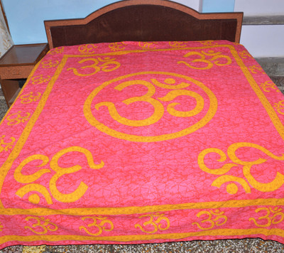 16% OFF on Amer Bed Sheet Cotton Printed King Bedsheet