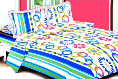 55% OFF on Fashigo Cotton Abstract Double Bedsheet 1 Double Bedsheet, 2 Pillow Covers, Multicolor 55% OFF on Fashigo Cotton Abstract Double Bedsheet 1 Double Bedsheet, 2 Pillow Covers, Multicolor