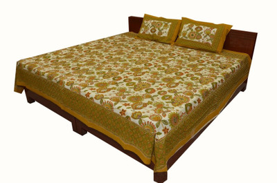 46% OFF on Shopping Rajasthan Cotton Printed Double Bedsheet