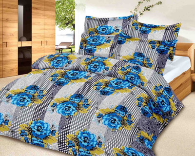45% OFF on Urban Style Cotton Floral Double Bedsheet 1 Bedsheet, Multicolor
