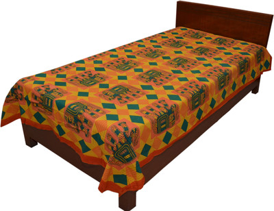 47% OFF on RajLaxmi Cotton Animal Single Bedsheet