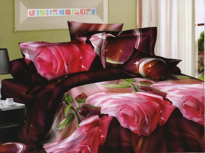 42% OFF on Gran Polycotton Abstract Double Bedsheet
