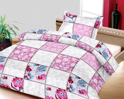 25% OFF on Caps Cotton Self Design Single Bedsheet