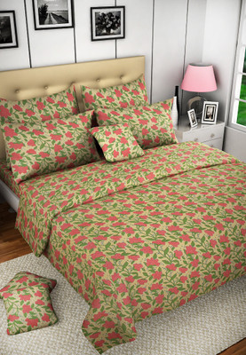 15% OFF on Shilpi Cotton Floral Double Bedsheet Multicolor 15% OFF on Shilpi Cotton Floral Double Bedsheet Multicolor