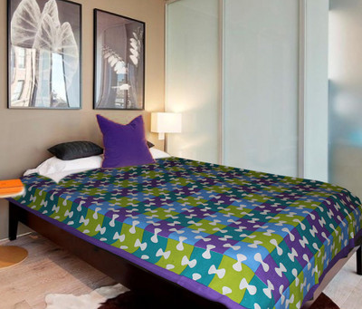 Christy's Collection Cotton Floral Single Fitted Bedsheet