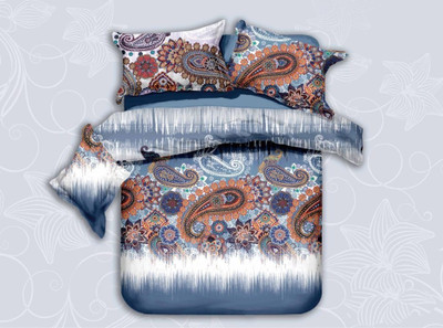 68% OFF on Fabloom Polycotton Paisley King Bedsheet