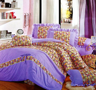 51% OFF on Wrap Polyester Floral Double Bedsheet