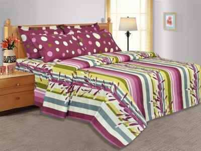 49% OFF on Salona Bichona Cotton Floral Double Bedsheet 1 Bedsheet, 2 Pillow Covers, Pink 49% OFF on Salona Bichona Cotton Floral Double Bedsheet 1 Bedsheet, 2 Pillow Covers, Pink