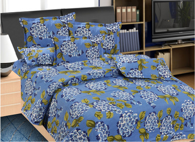 20% OFF on Home Candy Cotton Floral Double Bedsheet