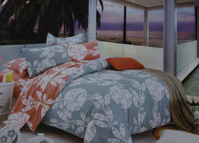 45% OFF on Krishnam Cotton Printed Double Bedsheet