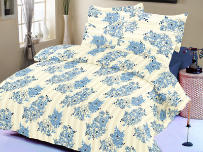 25% OFF on Caps Satin Floral Double Bedsheet 25% OFF on Caps Satin Floral Double Bedsheet