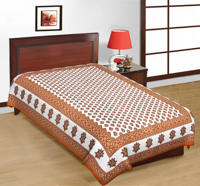 72% OFF on Shop Rajasthan Cotton Printed Single Bedsheet