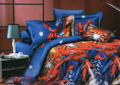 40% OFF on Zigma Collections Cotton Abstract Queen sized Double Bedsheet