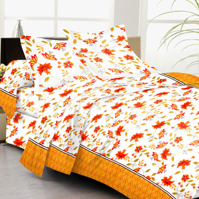 61% OFF on Lali Prints Cotton Floral Double Bedsheet 1 Bedsheet, 2 Pillow Covers, Yellow 61% OFF on Lali Prints Cotton Floral Double Bedsheet 1 Bedsheet, 2 Pillow Covers, Yellow