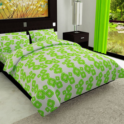 By Adab Cotton Polka King Bedsheet