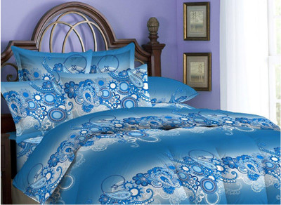 39% OFF on Bombay Dyeing Cotton Printed Double Bedsheet 1 Bedsheet, 2 Pillow Covers