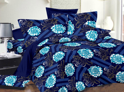 66% OFF on Urban Style Cotton Floral Double Bedsheet 1 Bedsheet, 2 Pillow covers, Blue 66% OFF on Urban Style Cotton Floral Double Bedsheet 1 Bedsheet, 2 Pillow covers, Blue