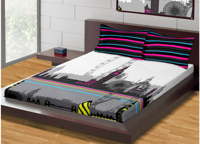 Raymond Cotton Printed Double Bedsheet