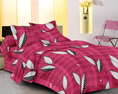 IWS Polycotton Printed Double Bedsheet 1 Double Bedsheet, 2 Pillow cover, Multicolor IWS Polycotton Printed Double Bedsheet 1 Double Bedsheet, 2 Pillow cover, Multicolor