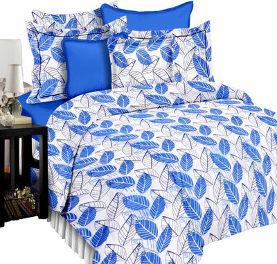 11% OFF on Shop Avenue Cotton Printed Queen Bedsheet