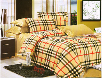 24% OFF on Skap Cotton Abstract Double Bedsheet