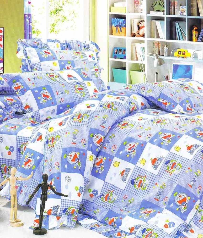 SUMETRI Cotton Printed Single Bedsheet SUMETRI Cotton Printed Single Bedsheet