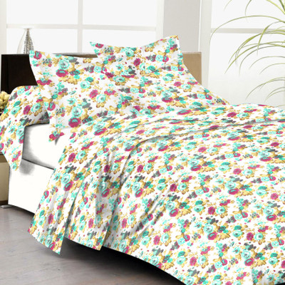 61% OFF on Lali Prints Cotton Floral Double Bedsheet 1 Bedsheet, 2 Pillow Covers, Pink 61% OFF on Lali Prints Cotton Floral Double Bedsheet 1 Bedsheet, 2 Pillow Covers, Pink