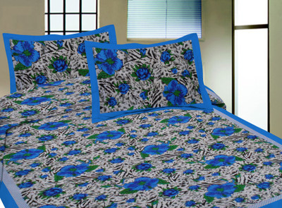 80% OFF on Lali Prints Cotton Printed Single Bedsheet