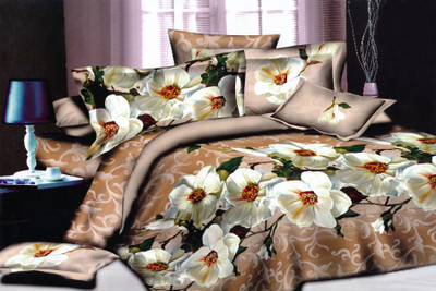 20% OFF on New Castle Cotton Printed Single Bedsheet