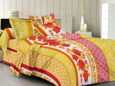 51% OFF on Daisy Collection Cotton Floral Double Bedsheet 51% OFF on Daisy Collection Cotton Floral Double Bedsheet