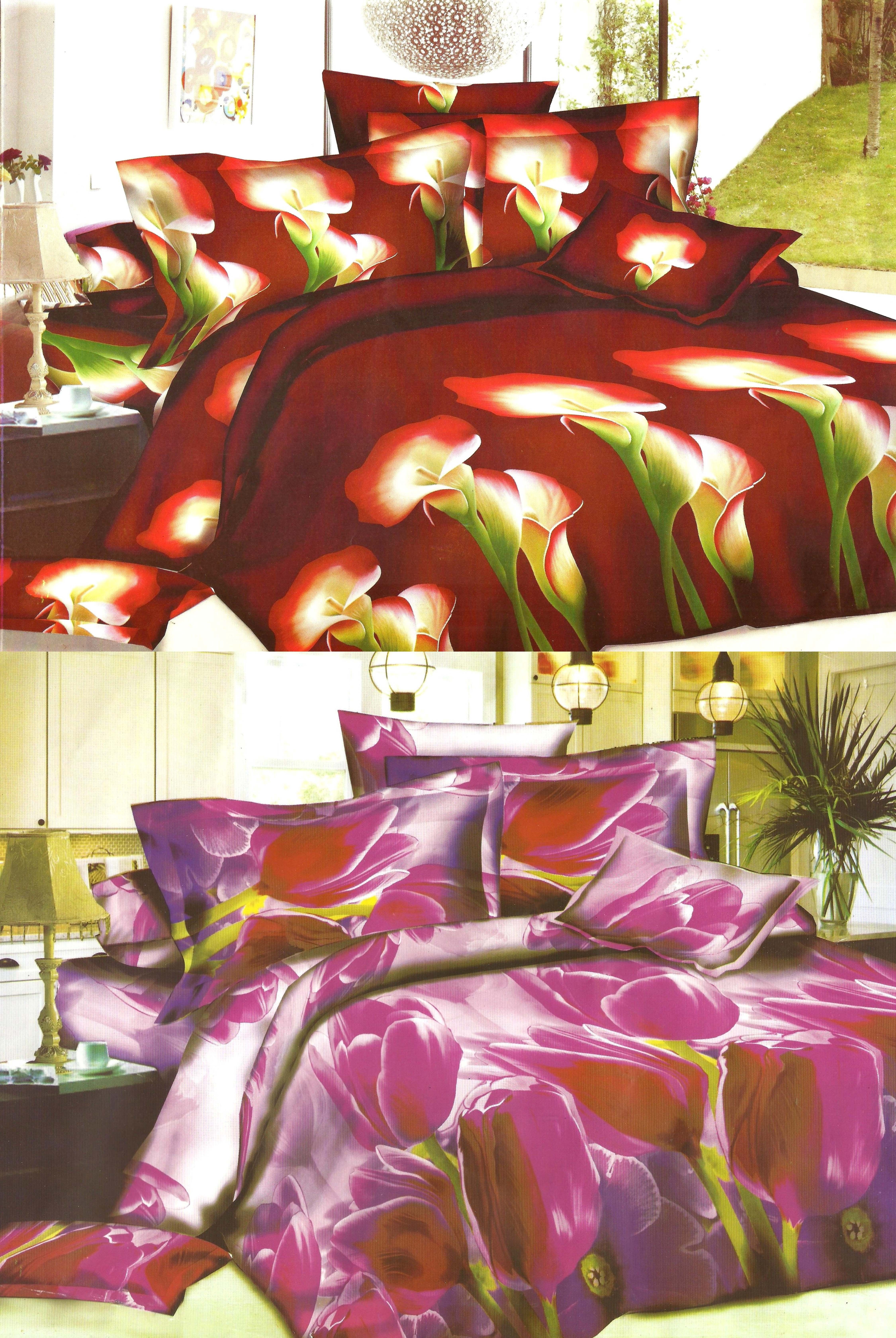 62% OFF on Madhavs Polycotton Printed Double Bedsheet