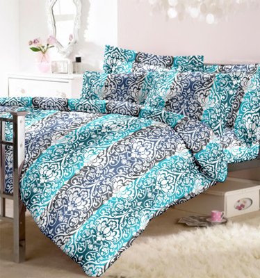 40% OFF on Raymond Cotton Printed Double Bedsheet 1 Bedsheet, 2 Pillow Covers, Blue 40% OFF on Raymond Cotton Printed Double Bedsheet 1 Bedsheet, 2 Pillow Covers, Blue