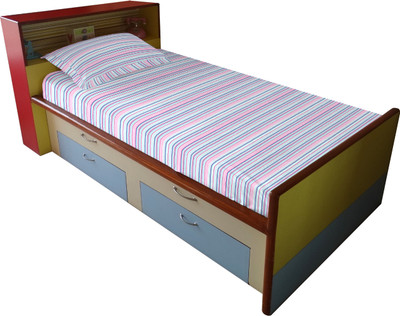 50% OFF on The Kids Decor Cotton Self Design Single Bedsheet