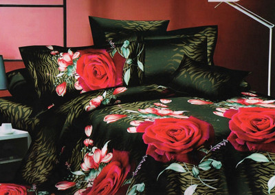 51% OFF on ZigmaCollections Cotton Printed Double Bedsheet