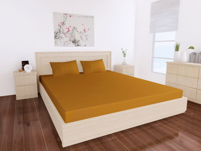 Dreams Cotton Solid King Bedsheet