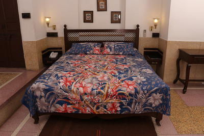 33% OFF on Soundarya Cotton Printed Double Bedsheet