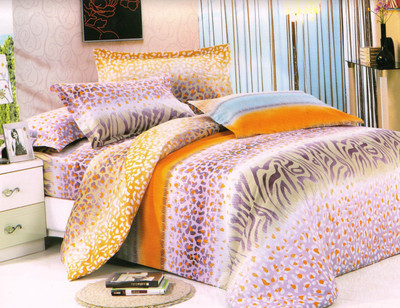 74% OFF on Valtellina Polycotton Checkered Double Bedsheet