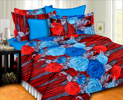 66% OFF on Urban Style Cotton Floral Double Bedsheet 1 Bedsheet, 2 Pillow covers, Blue 66% OFF on Urban Style Cotton Floral Double Bedsheet 1 Bedsheet, 2 Pillow covers, Blue