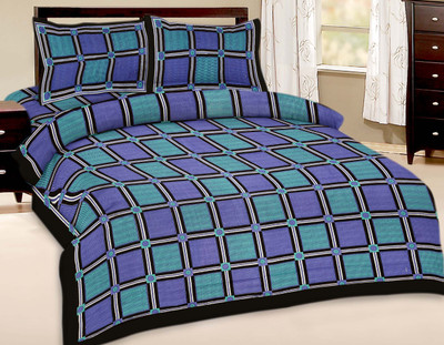 66% OFF on Shop Rajasthan Cotton Printed Double Bedsheet