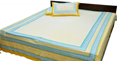 33% OFF on Jaipur Raga Cotton Floral Double Bedsheet 33% OFF on Jaipur Raga Cotton Floral Double Bedsheet