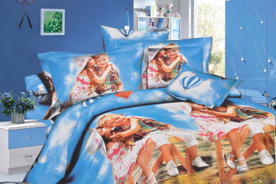 54% OFF on Elegance Polycotton Printed Double Bedsheet