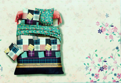 54% OFF on Natraj Polycotton Graphic Double Bedsheet