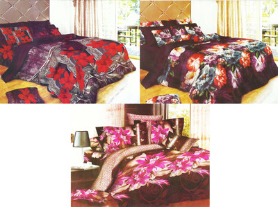 69% OFF on Madhavs Polycotton Printed Double Bedsheet