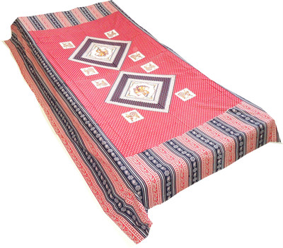 41% OFF on Jaipur Art and Craft Cotton Printed Single Bedsheet