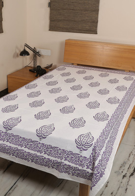45% OFF on Rajrang Cotton Floral Single Bedsheet