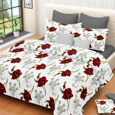 52% OFF on Aneka Cotton Floral Double Bedsheet 1 Bedsheet, 2 Pillow Covers, Multicolor 52% OFF on Aneka Cotton Floral Double Bedsheet 1 Bedsheet, 2 Pillow Covers, Multicolor
